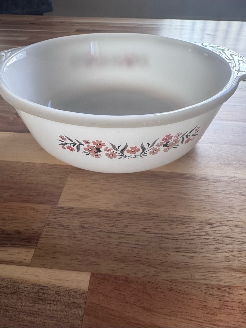 Fire King Primrose Casserole Dish - 1 Quart - cooking, baking, serving